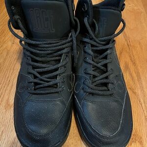 Nike Black Mens High Top Sneaker